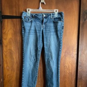 Aeropostale Women's Blue Skinny Jeans